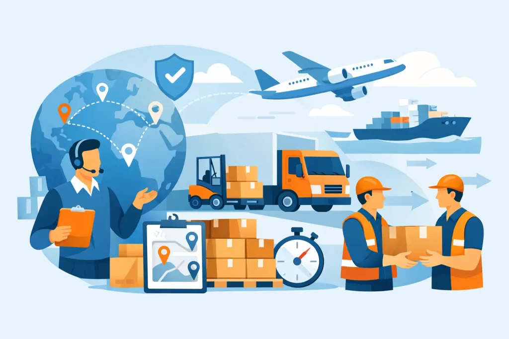 Guía de logística integral para mover sin riesgos