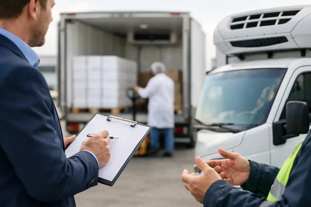 Cómo contratar transporte refrigerado sin riesgos