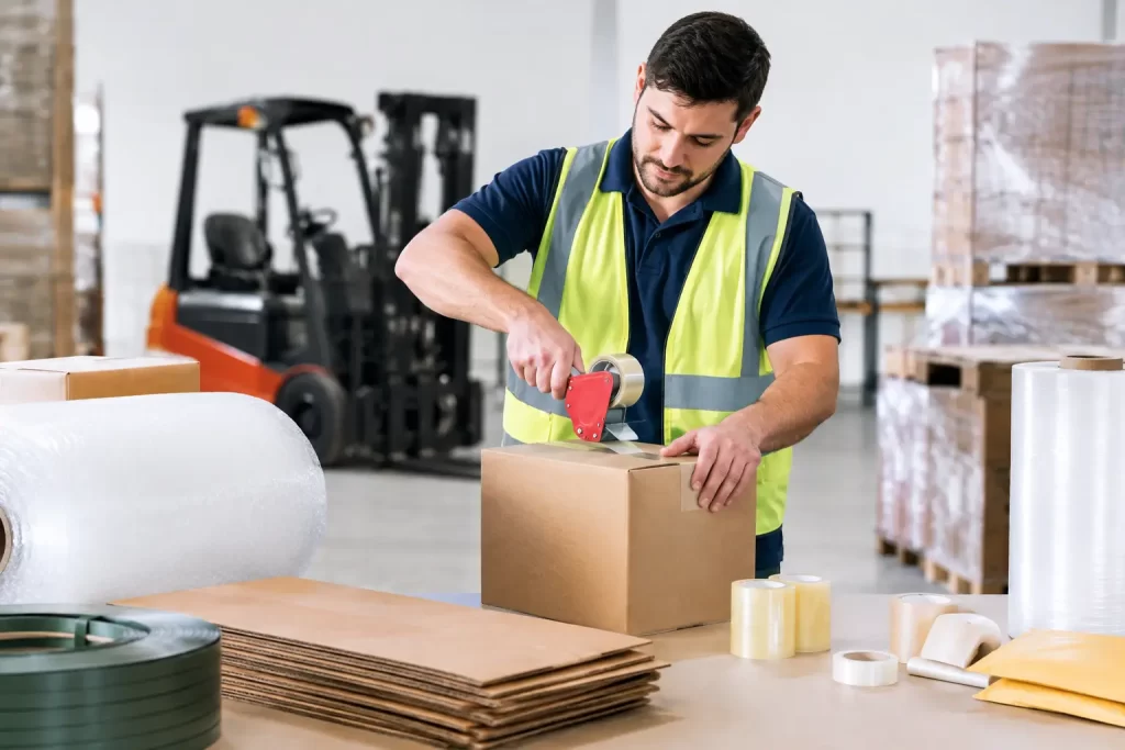 Mejores materiales para embalaje industrial